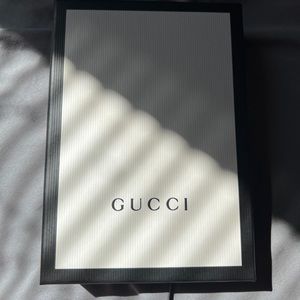 Empty Gucci box